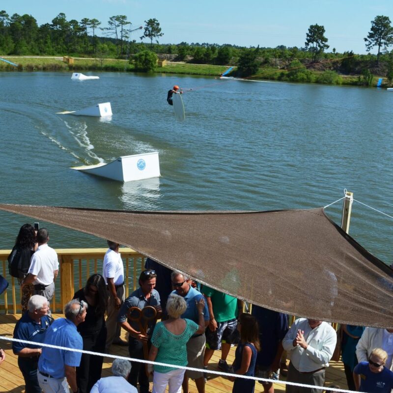 Shark Wake Park Grand Opening