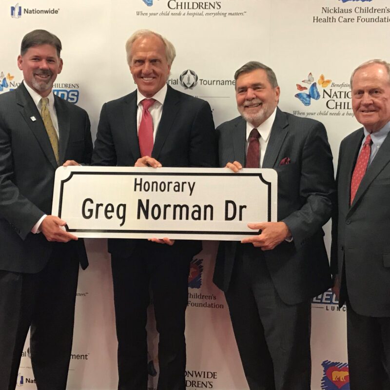 Greg Norman, Legends Luncheon