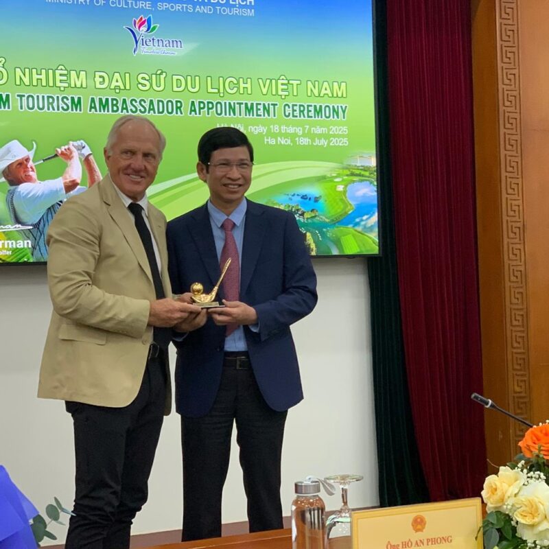 Greg Norman Vietnam Tourism Ambassador