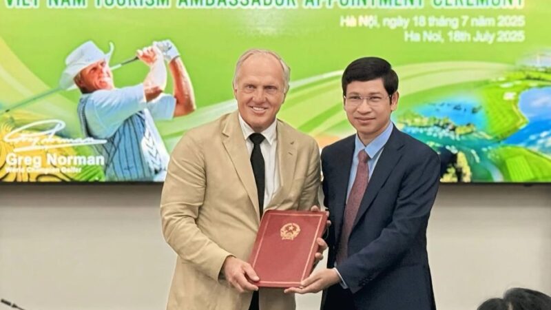 Greg Norman Reappointed as Vietnam Tourism Ambassador for 2025–2030