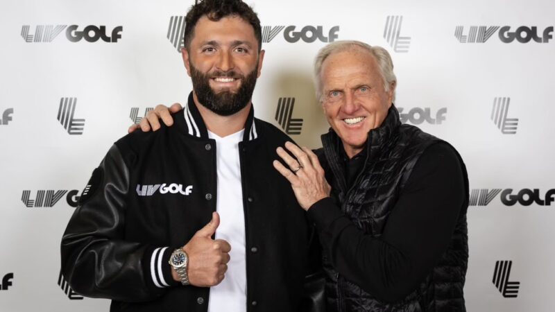 Jon Rahm & Greg Norman