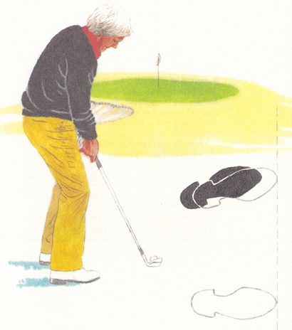 Open Up on Short Irons